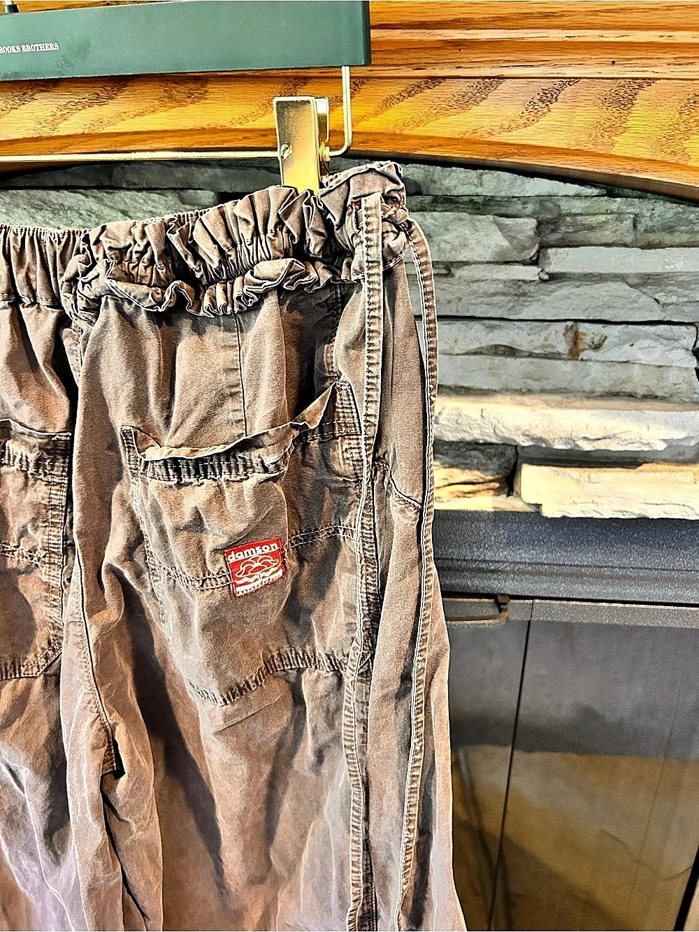 Damson Madder Liv Barrel Leg Trousers - Picture 4 of 4